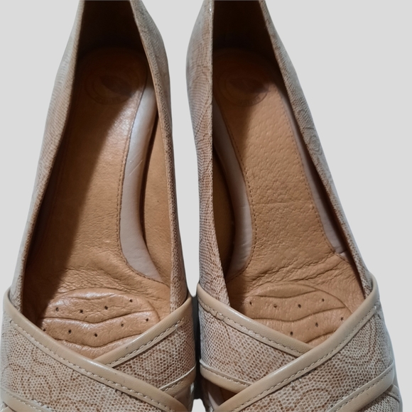 🔥SOLD-Comfortable Summer Espadrille Peep-toe Wedge by Nurture Antonia Sz. 8 - Picture 2 of 4